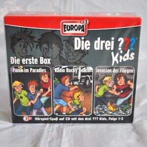 German Edition Die Drei??? Kids: Die Erste Box Folge 1-3 Set Audio CDs 2010 NEW